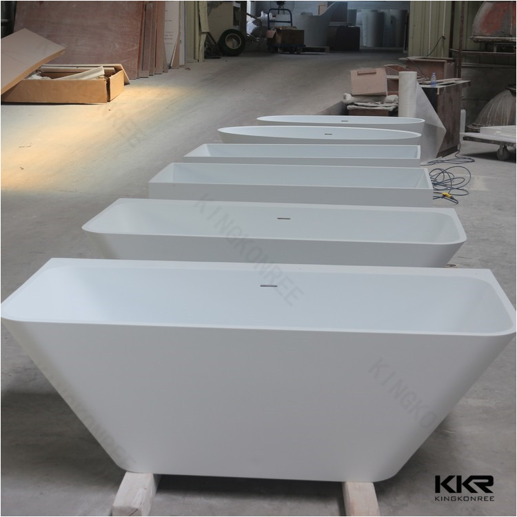 Acrylic free standing shower bath tub