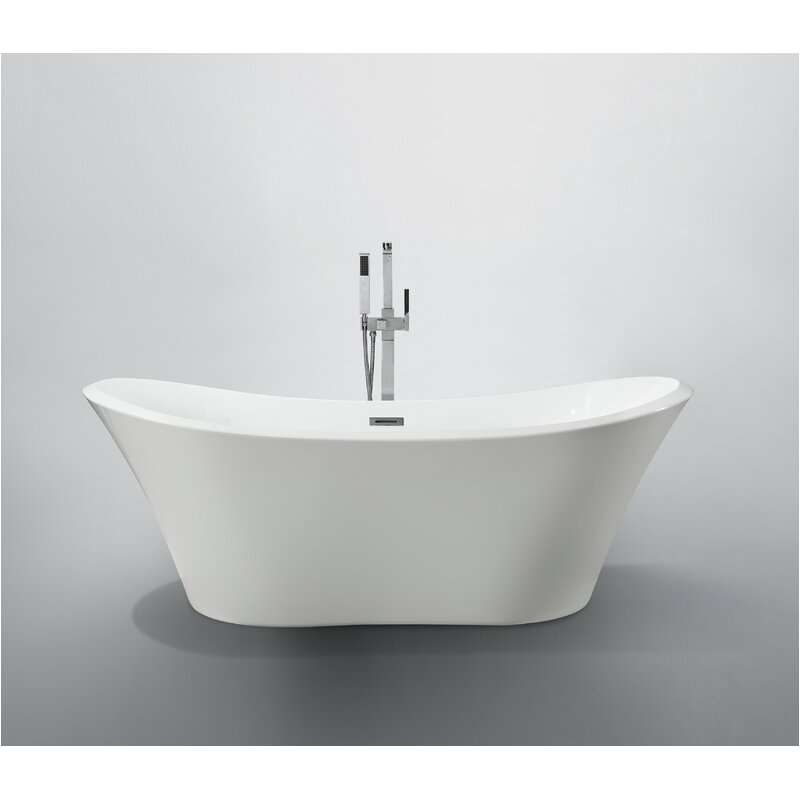 bellaterra home ancona 71 x 315 freestanding soaking bathtub hbz1521