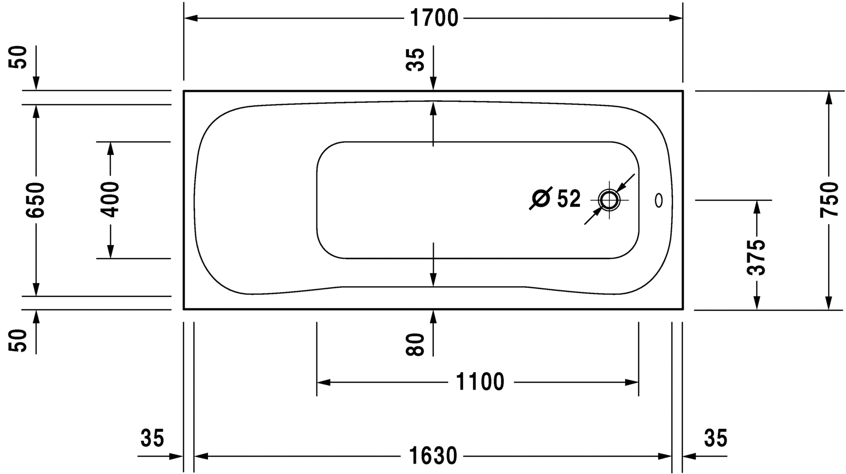 choose your best standard bathtub size and type will fit into your space