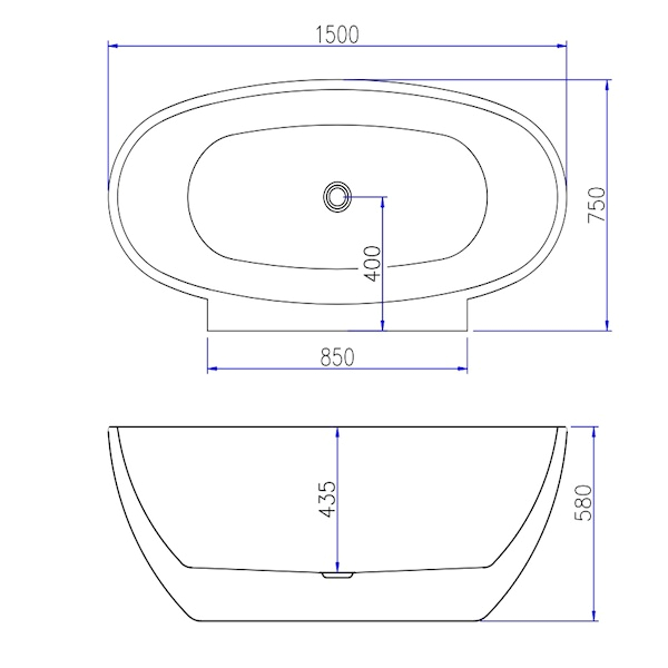 riviera freestanding bath 2