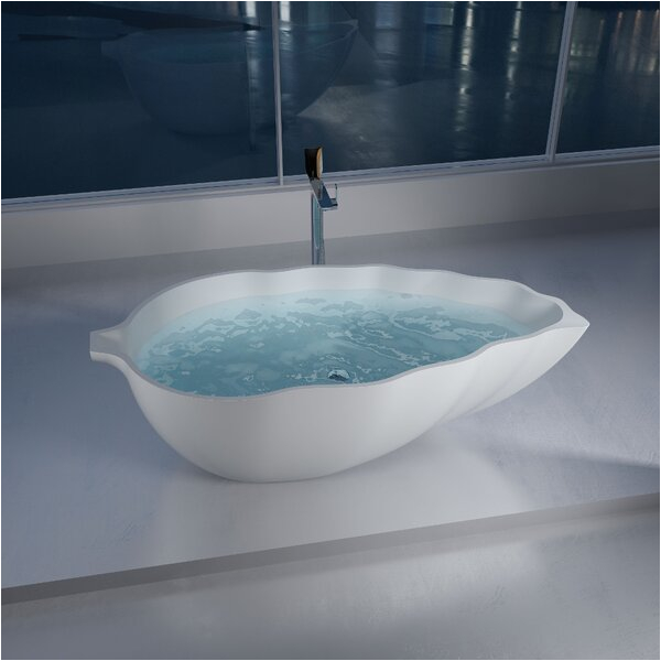 double ended pedestal 60 x 30 freestanding soaking bathtub by cambridge plumbing