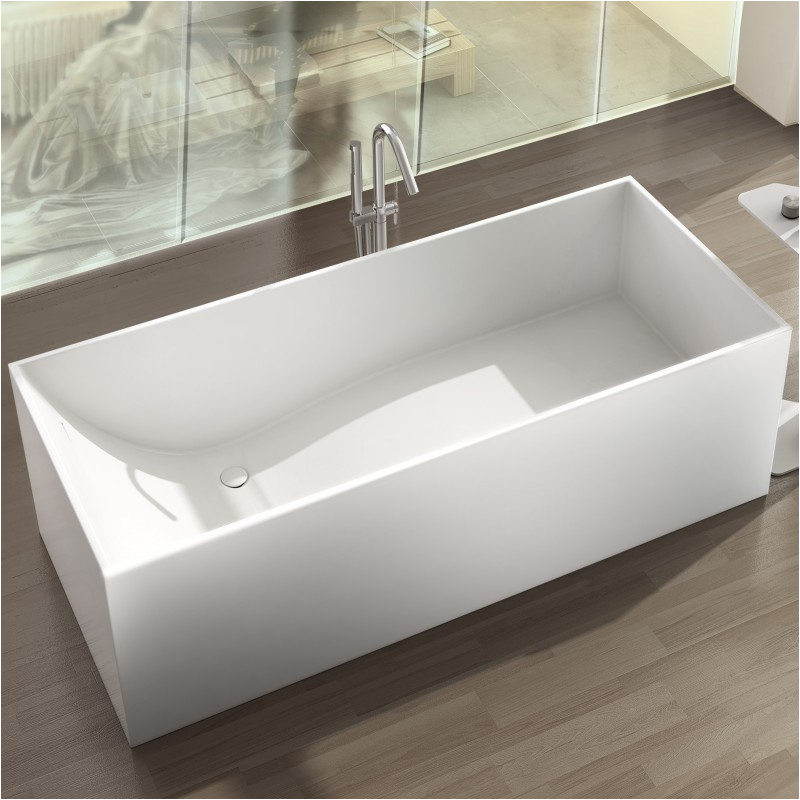 3 cantata freestanding solid surface stone 67 tub