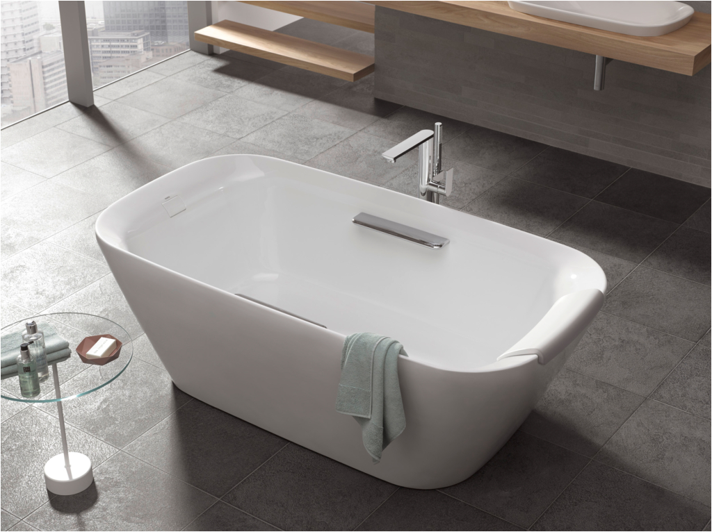 neorest freestanding soaking tub