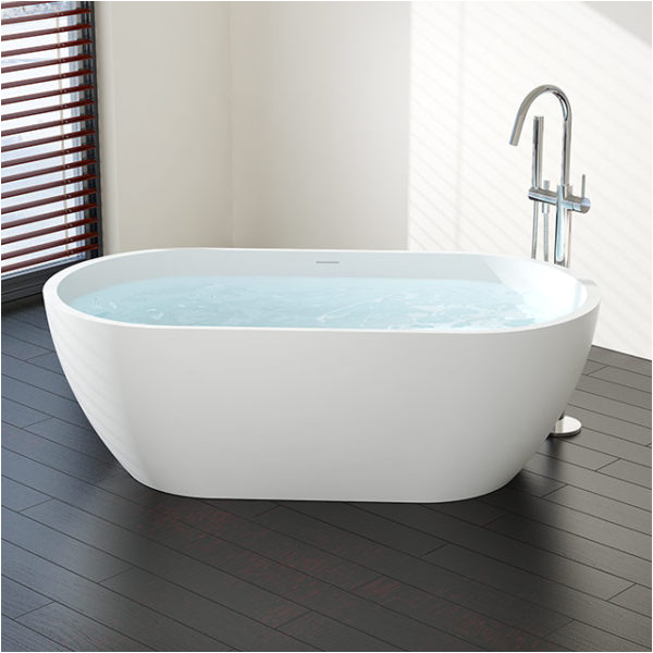 Freestanding Bathtub Usa 63" Freestanding Tub Model Bw 02 L Stone Resin