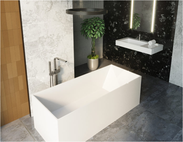 freestanding bathtub bw 07