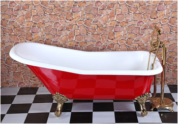 Popular cheap free standing bathtub porcelain