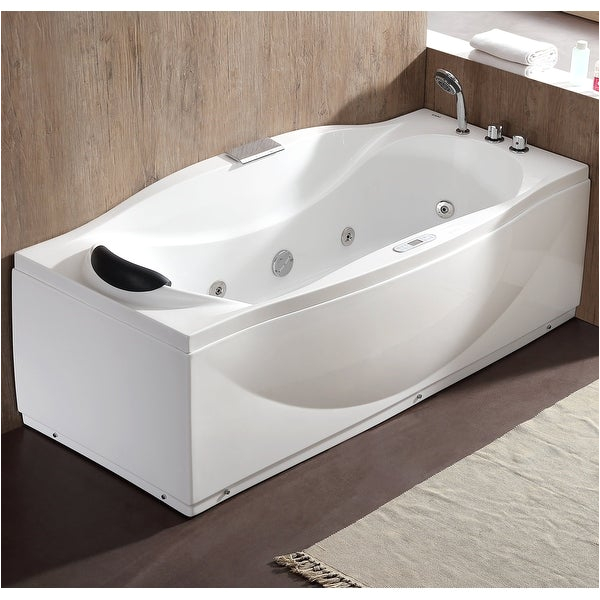 Freestanding Bathtubs with Jets Shop Eago Am189etl R 71" soaking Bathtub for Free Standing