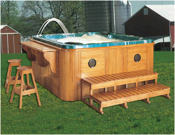 Deluxe design Outdoor spa hot tub
