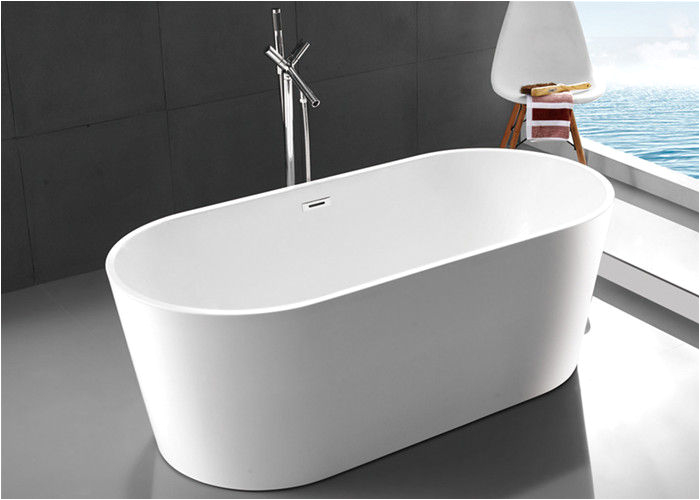sale modern oval freestanding tub with deck mount faucet 1700 800 600mm