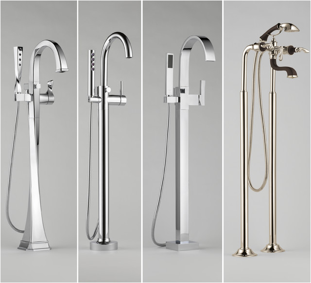 Tub Fillers Freestanding by Brizo modern bathroom faucets and showerheads other metro