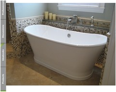free standing tub with wall mount faucet suggestions