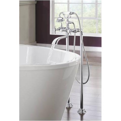 Freestanding Tub Faucets Moen Moen S Weymouth Chrome Freestanding Tub Ly Faucets