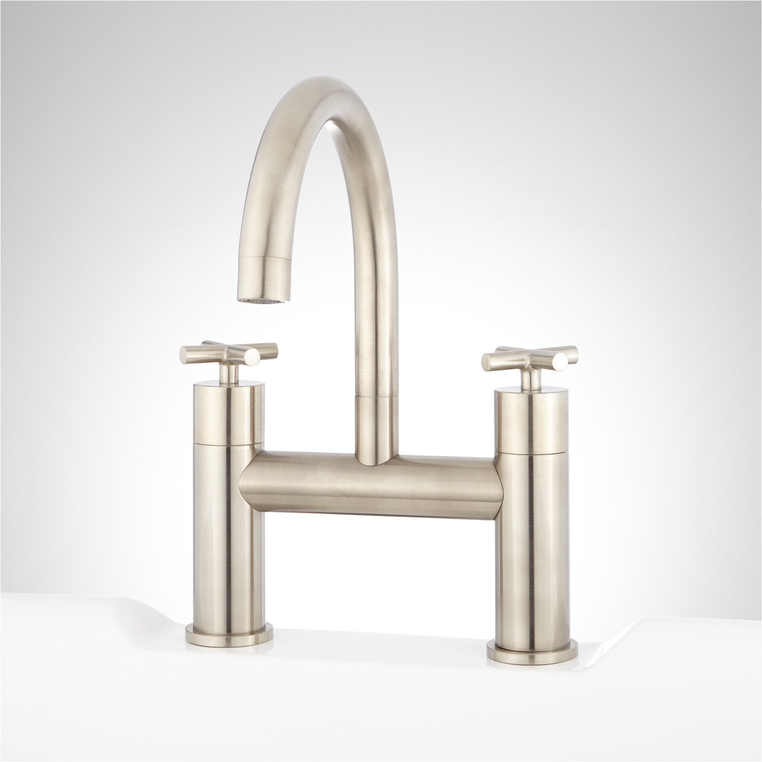 exira deck mount gooseneck tub faucet