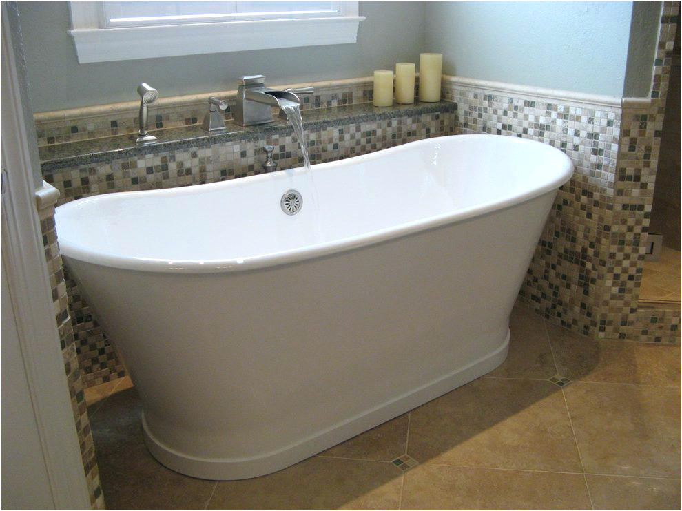 Freestanding Tub with Faucet On Deck Freestanding Tub with Deck Mount Faucet Home Ideas