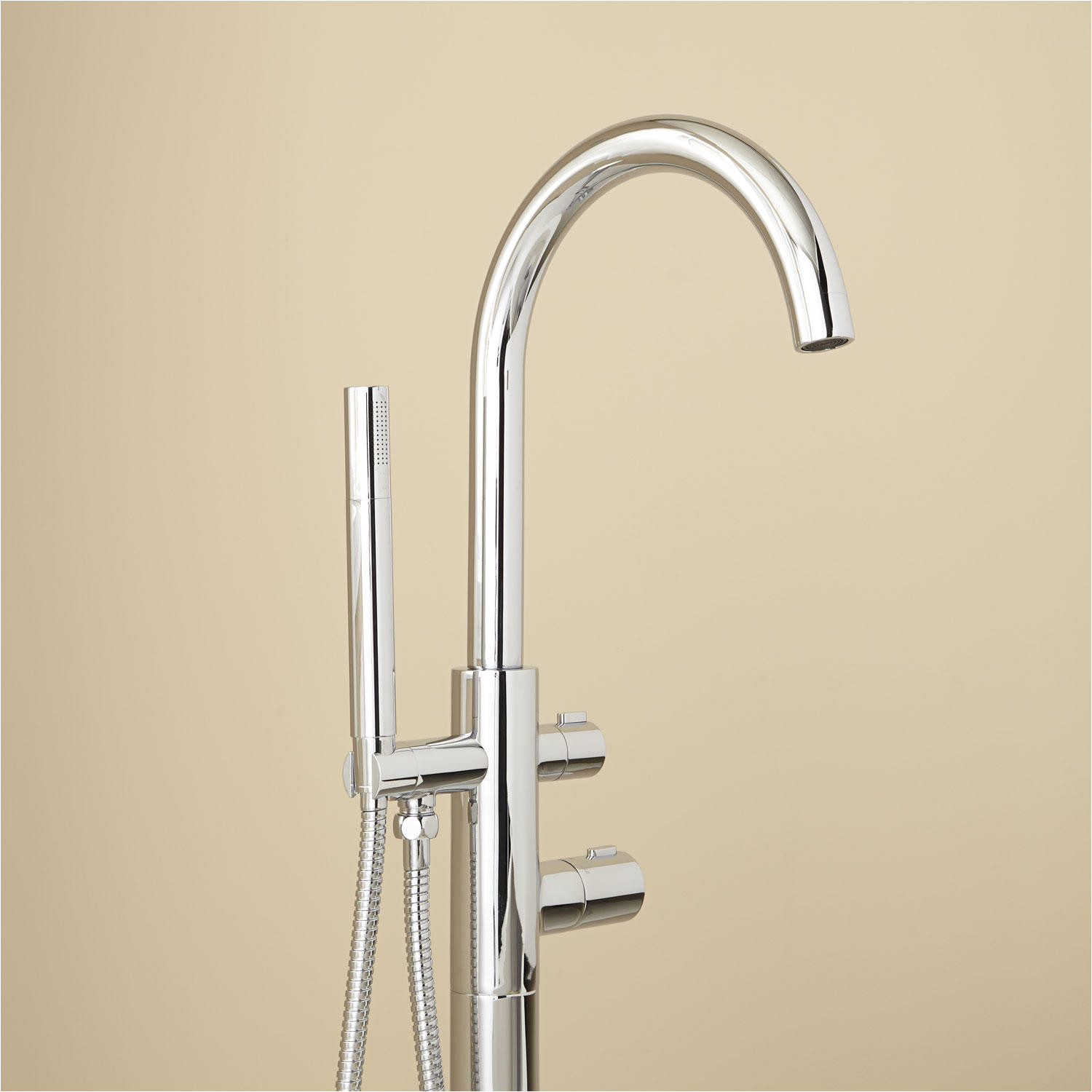 algos thermostatic freestanding tub faucet