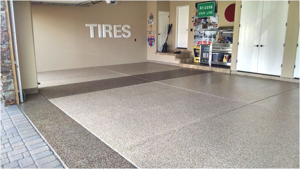 cheap garage floor ideas