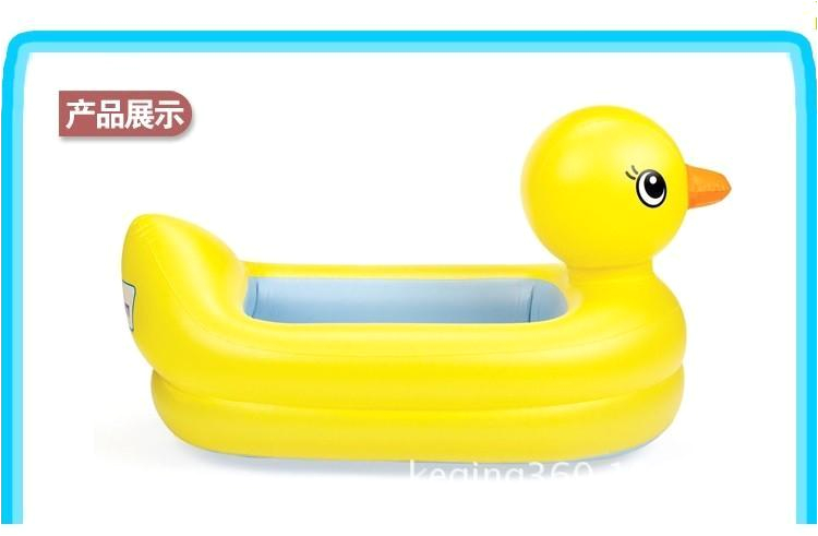 new fashion inflatable bath tub baby portable 2 years old infant bathtub foldable for children toddlers 4 designs
