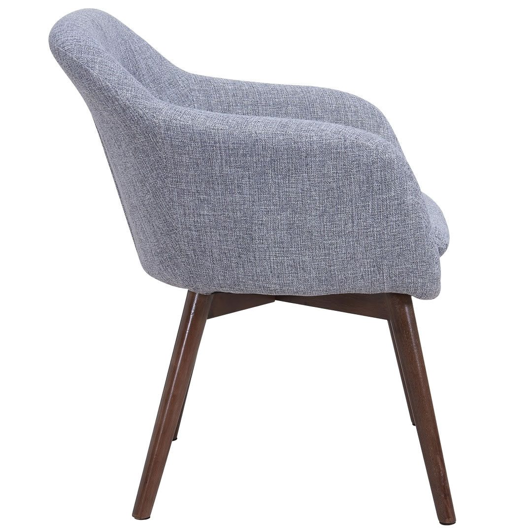 minto accent chair grey blend p