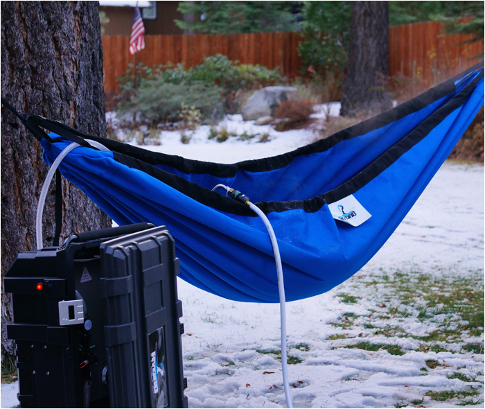 large hot tub hammock