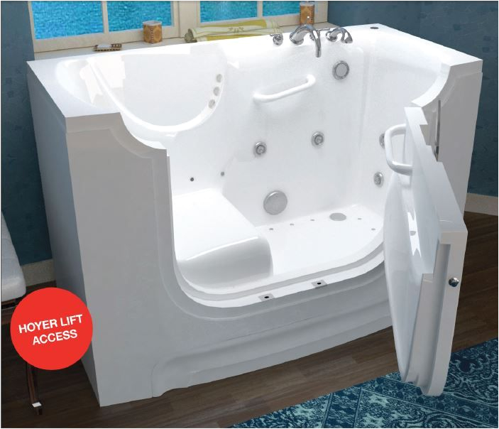 Handicap Bathtub Access 3060 Slide In Handicapped Tubs Wheelchair Accessible for