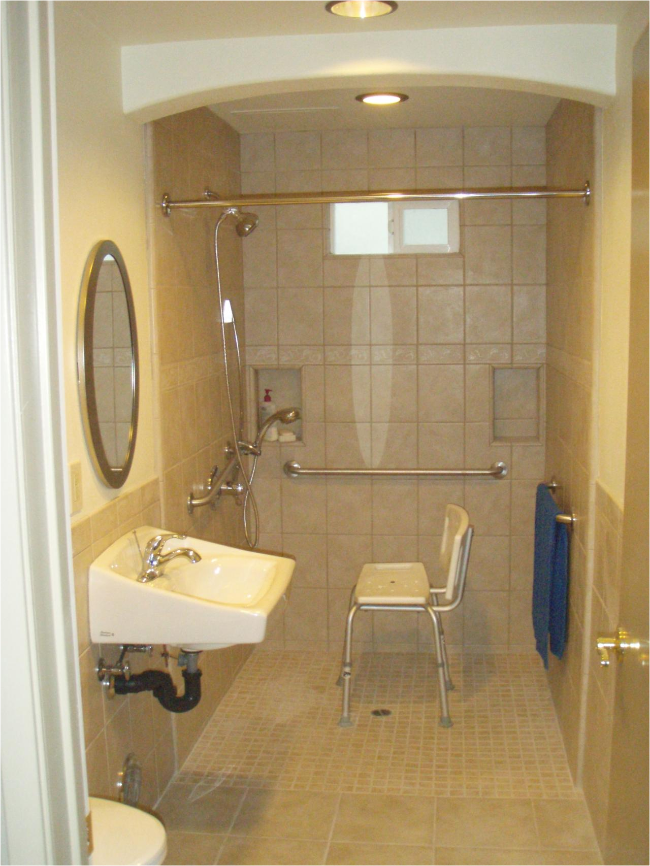 enchanting handicap bathroom design for your home ideas