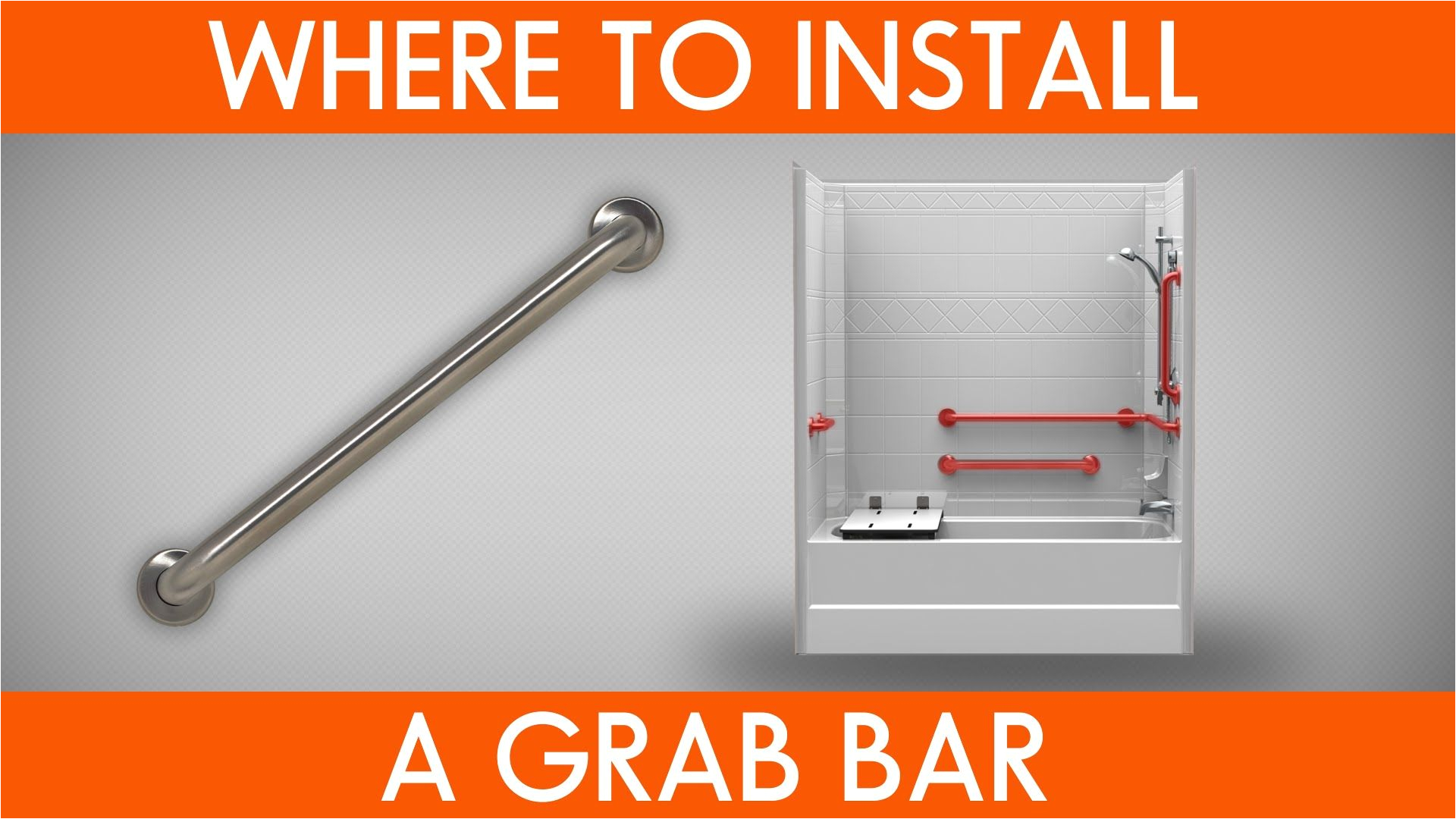 Handicap Bathtub Grab Bars Have Questions About Installing A Grab Bar Check Out Our