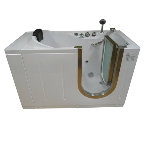 Steam Planet Corp 59 x 30 Walk In Tub with Heated Air Jets MG 304A XSY1011