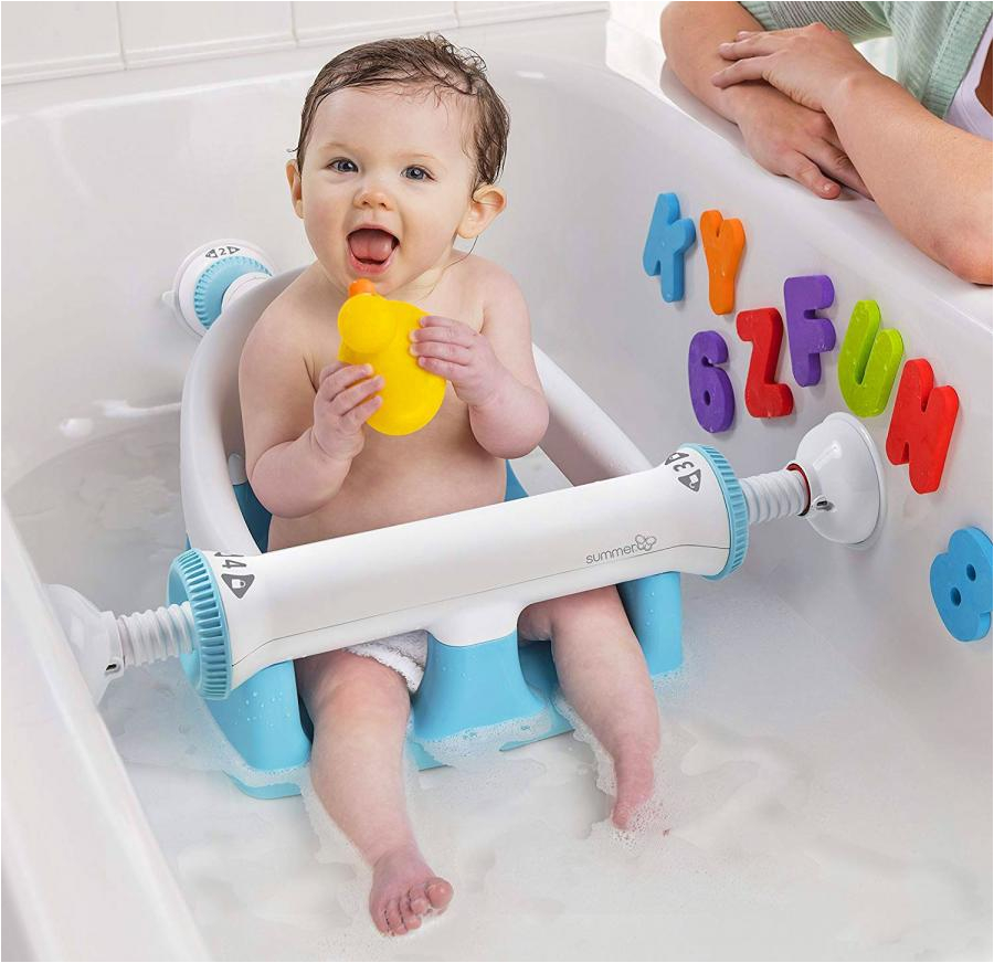 locking baby bathtub seat