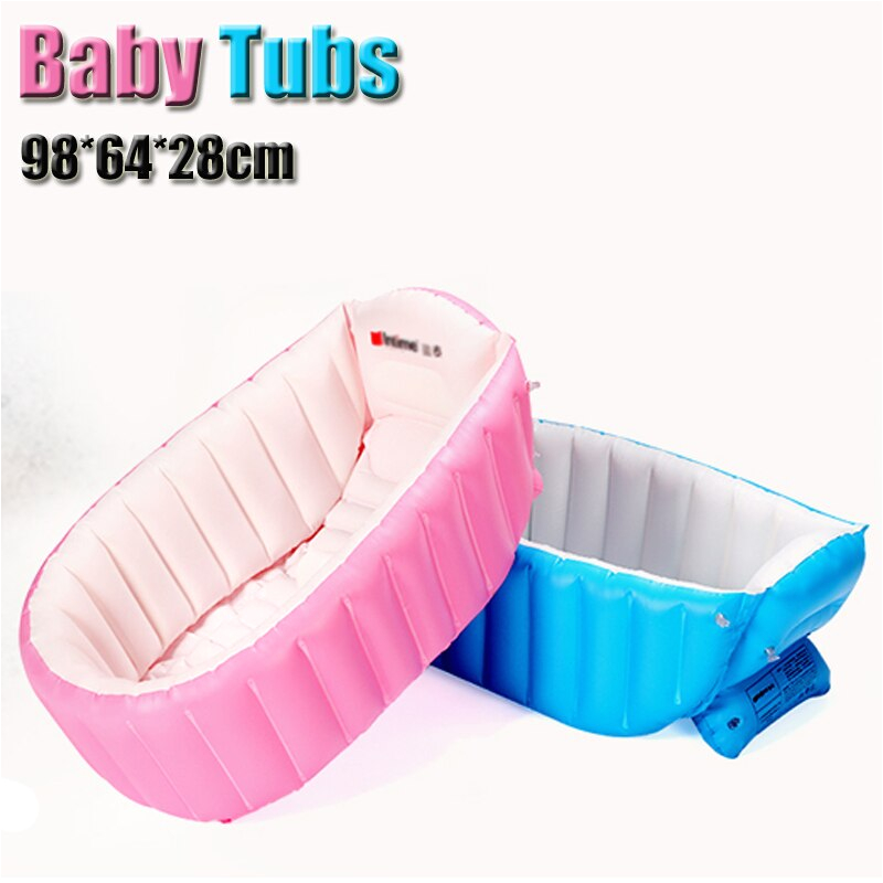 Inflatable Baby Bathtub Review Portable Inflatable Baby Bath Kids Bathtub Thickening