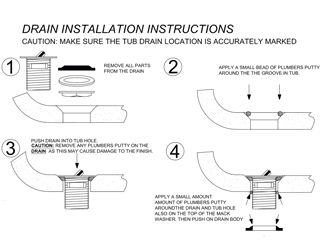 Install A Freestanding Bathtub Tyrrell & Laing Installation Guides