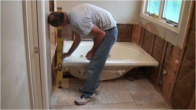 how to install a whirlpool tub
