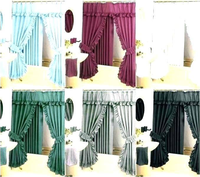 teal shower curtain sets
