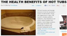 health benefits of hot tubs