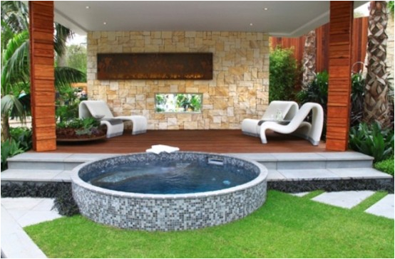 48 awesome garden hot tub designs