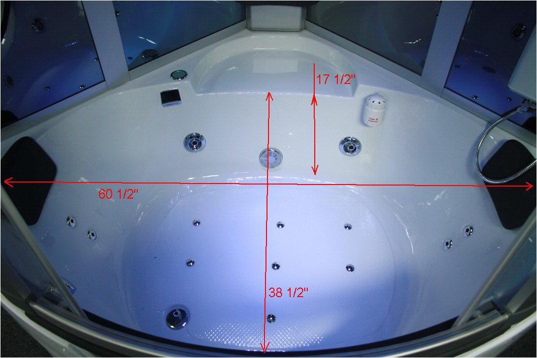 jacuzzi size dimensions