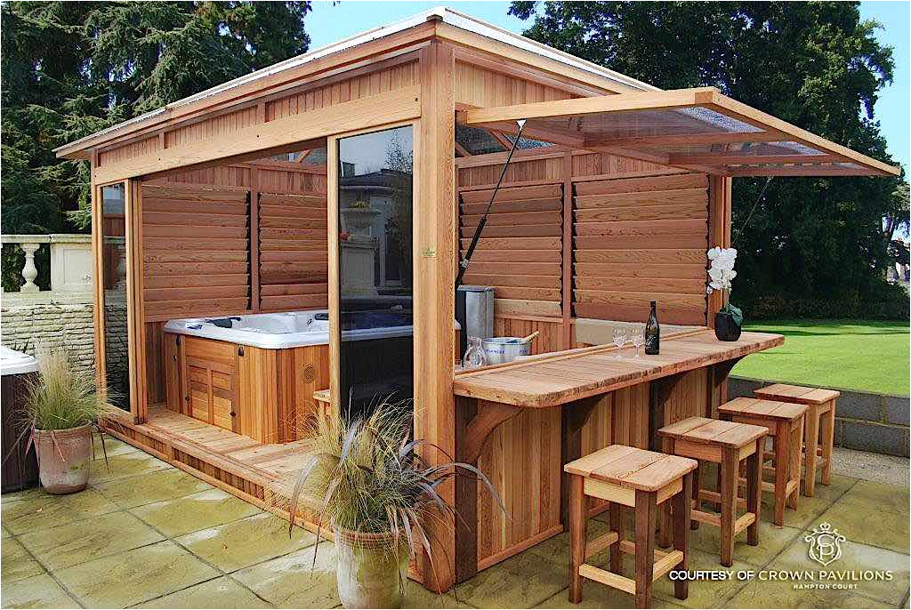 hot tub spa enclosure