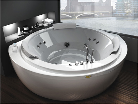 corner whirlpool bath from jac