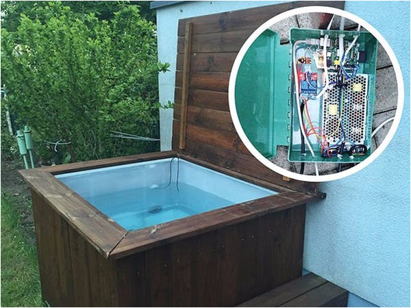 diy hot tub with mobile online control 0e730a
