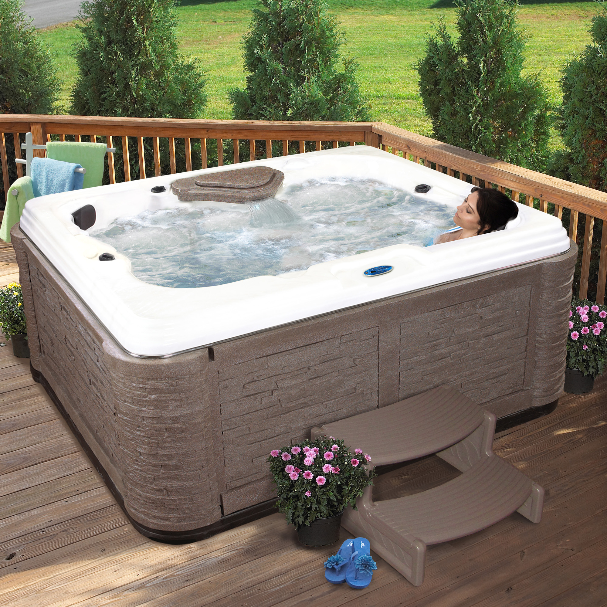 elegant costco jacuzzi with remarkable design and feature for outdoor or indoor bathroom