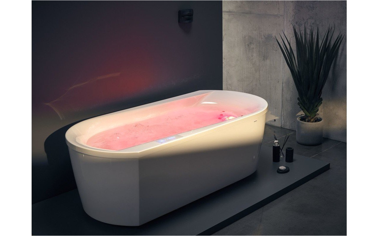 aquatica purescape 107 wht hydrorelax jetted bathtub v 5060hz usainternational