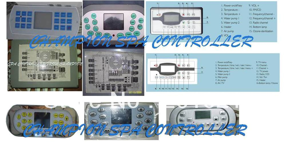 Various tub spa controller manual operation guide tml