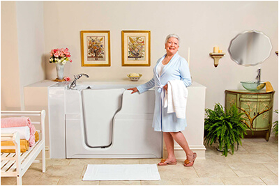 designed for seniors walk in tubs