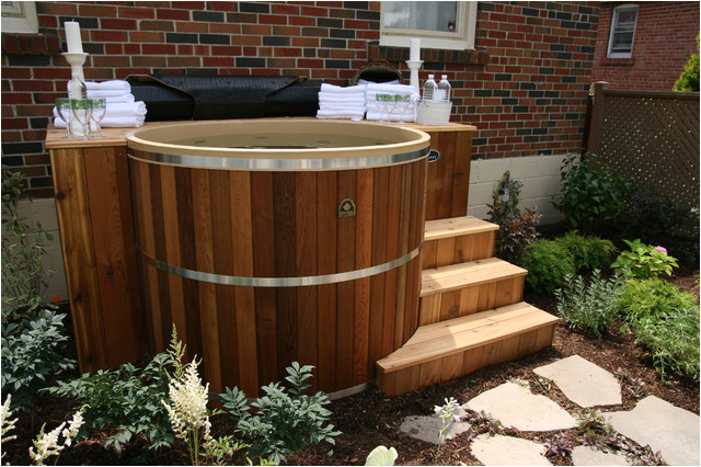 Cedar Hot Tubs in Decks contemporary hot tubs