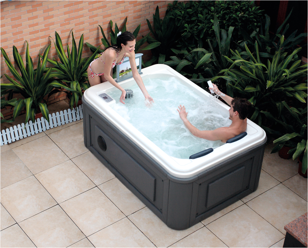 HS SPA291 outdoor spa whirlpool couple