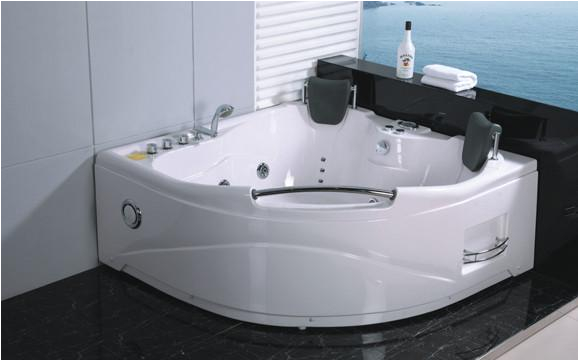 2 person jetted whirlpool bathtub tub