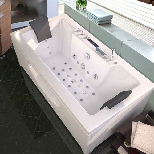 Jetted Bathtub or Jacuzzi White Acrylic Jacuzzi Bath Tub 3 5 Mm Rs Unit