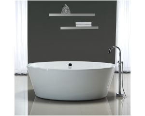 Kaylee Freestanding Bathtub Ove Decors Bathtubs