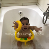 keter baby bathtub seat yellow