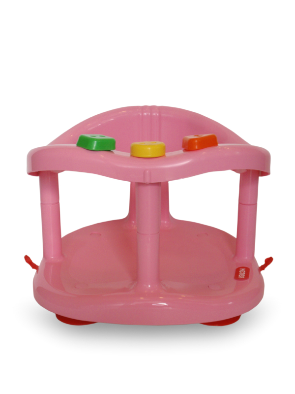 keter baby bath seat ring tub pink