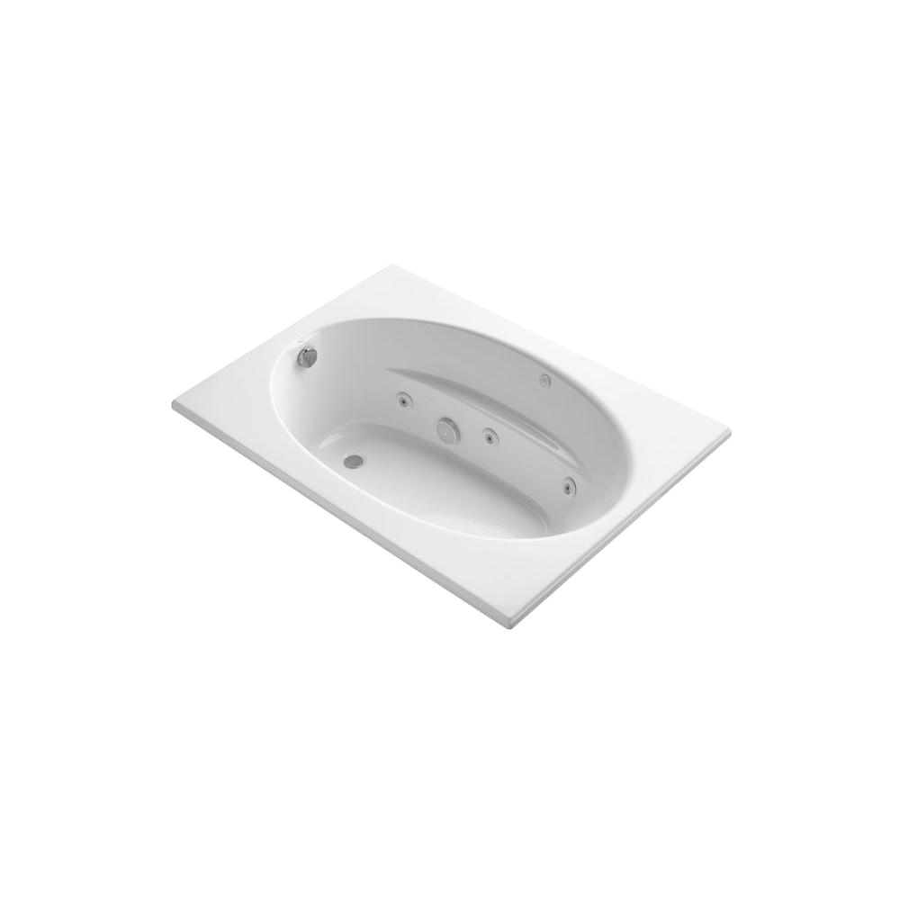 Kohler Acrylic Bathtubs Review Kohler Windward 5 Ft Acrylic Oval Drop In Whirlpool